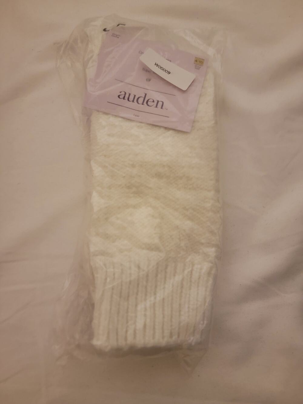Auden Crew Boot Socks shoe size 4-10